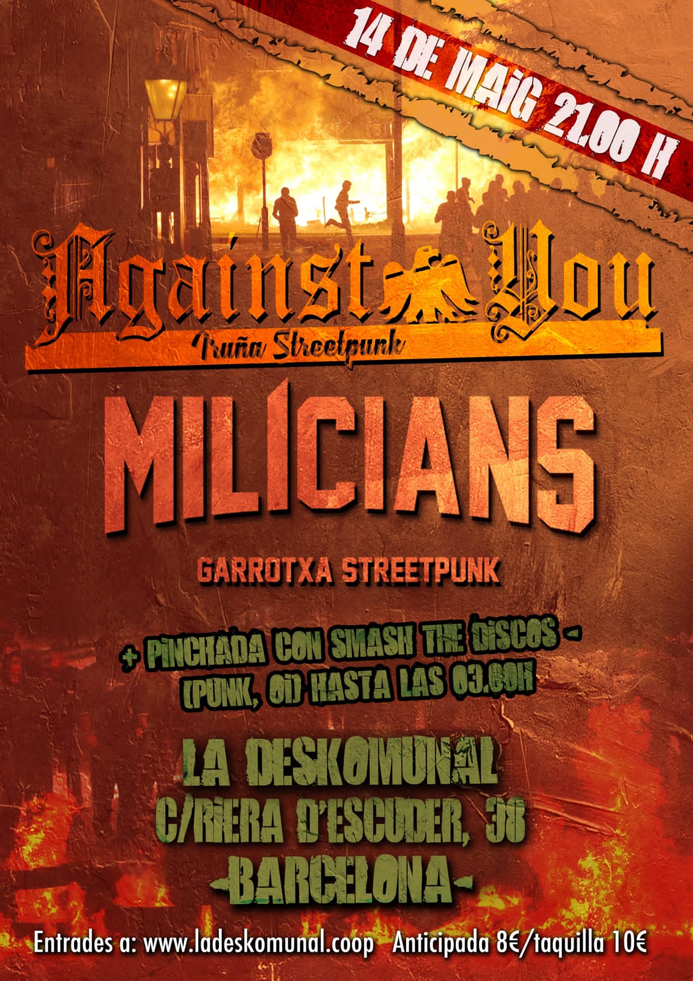 Milícians + Against You